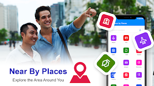GPS Map Navigation Street View Screenshot 1