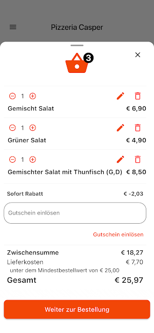 Pizzeria Casper Screenshot 2