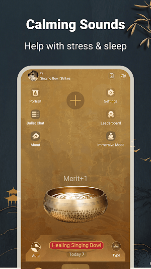 Wooden Fish-Meditation Screenshot 1