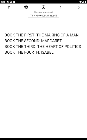 Book, The New Machiavelli Screenshot 2
