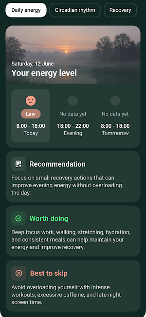 Fourteen Hours: Day Forecast Screenshot 0