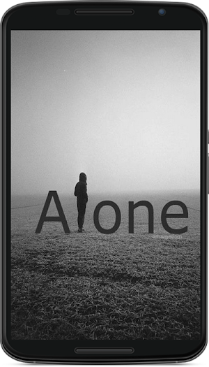 alone Wallpaper Screenshot 3