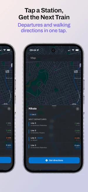 Syrmos: Athens Rail Times Screenshot 2