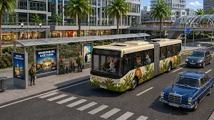 Euro Bus : 3D Wild Animal Screenshot 2