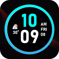 Digital Clock Live Wallpaper