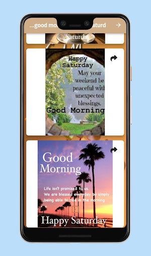 Good Morning Happy Saturday Screenshot 1