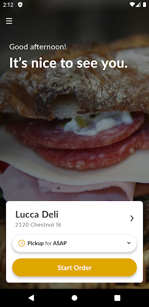 Lucca Deli Screenshot 1