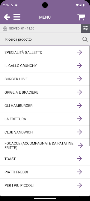 Ristorante Galloway Screenshot 2