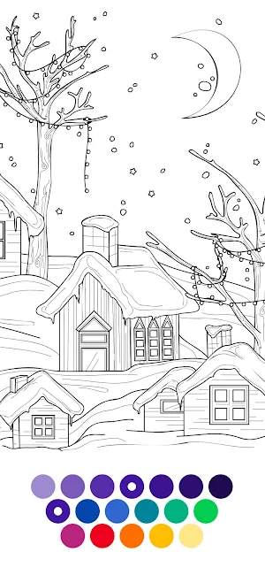Christmas Coloring Book Screenshot 1