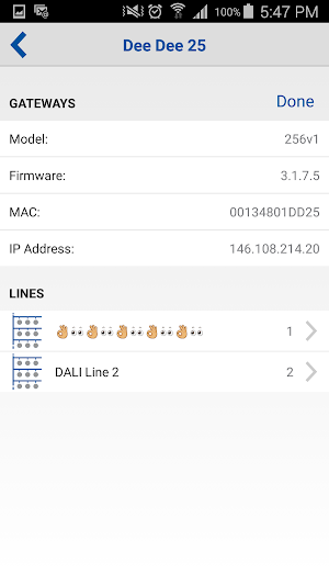 connecDIM Lite Screenshot 2