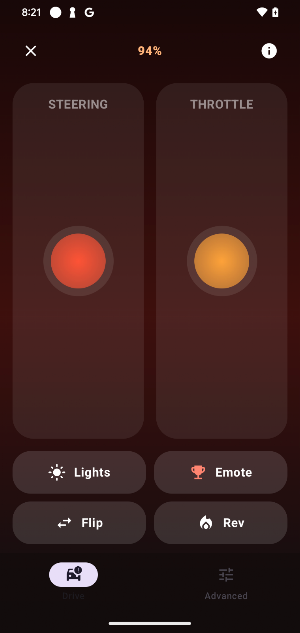 Red Thunder Remote Screenshot 1