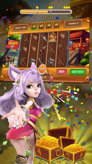 Kungfu Fury Slots 777 Screenshot 1