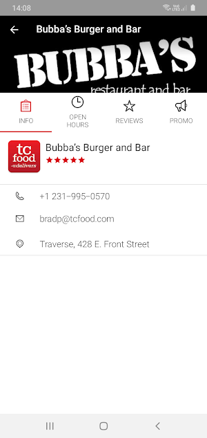 TC Food Delivers Screenshot 2