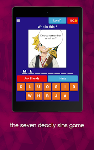 the seven deadly sins game Screenshot 0