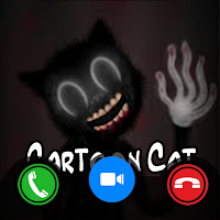 Cartoon Cat Fake Video Call