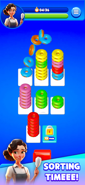Housewife Sim - 3D Sorting Screenshot 0