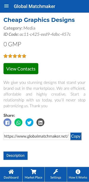 Global Matchmaker Screenshot 2