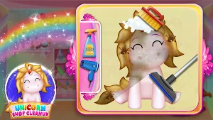 Unicorn Shop Cleanup Screenshot 2
