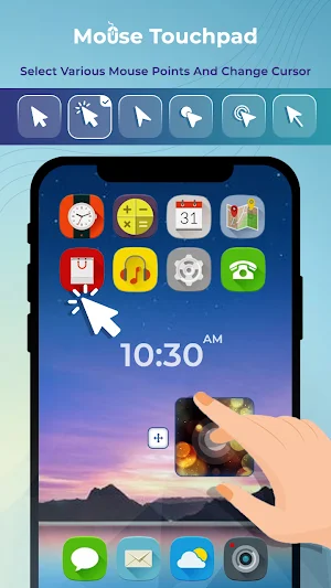 Mouse Touchpad for Big Phones Screenshot 1