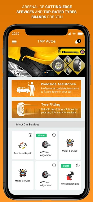 TMP Autos Ltd Screenshot 0