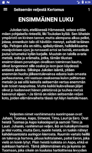 Seitsemän veljestä - eBook Screenshot 3