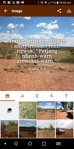 Anmatyerr Bible Screenshot 2