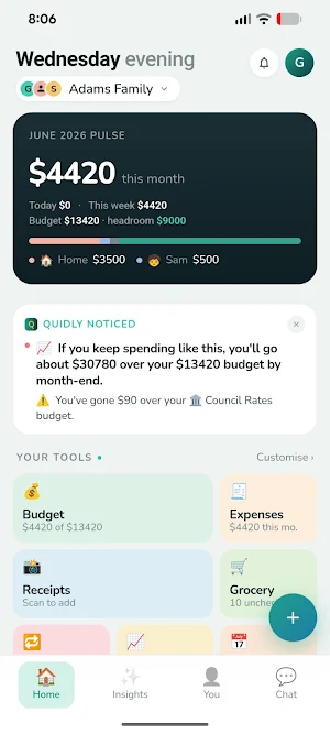 Quidly: AI Money Manager Screenshot 0