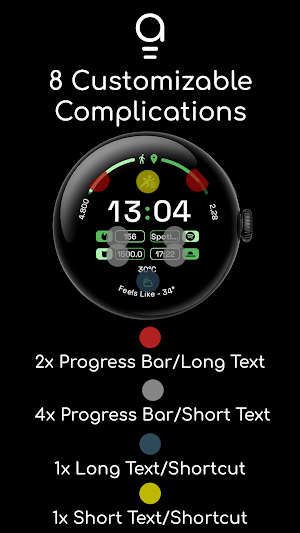 AD VorteX - Watch Face Screenshot 1