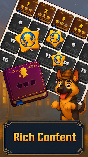 Sherlock Holmes Mystery Match3 Screenshot 1
