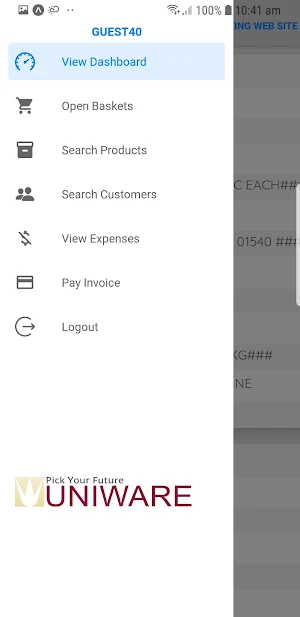 Sales App Screenshot 1
