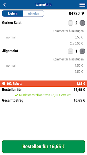 Khindas Pizzeria Döbeln Screenshot 1