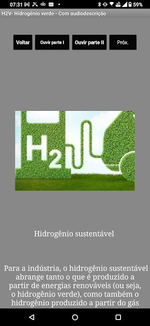 H2V - Hidrogênio verde do BR Screenshot 2
