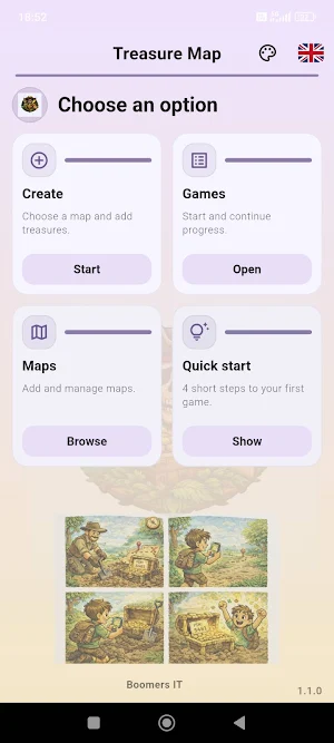 Treasure Map Screenshot 0