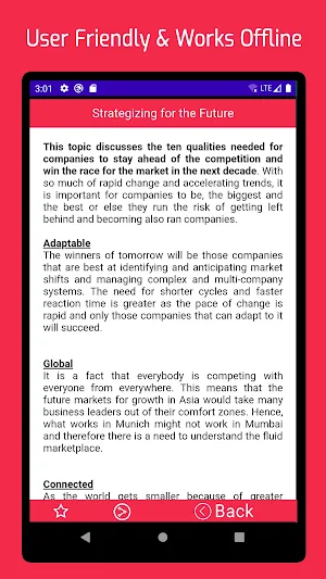 Strategic Management Screenshot 3