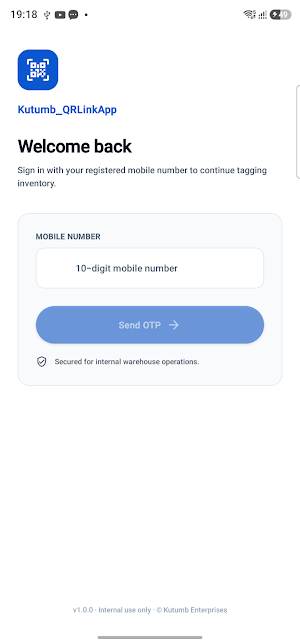 Kutumb QR Link Screenshot 1