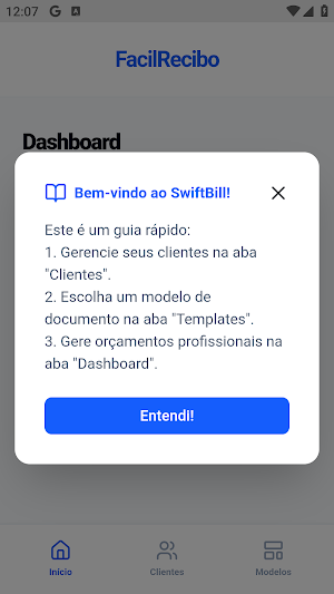 Recibo Fácil Screenshot 0