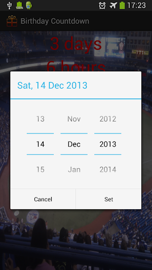 Birthday Countdown Screenshot 0