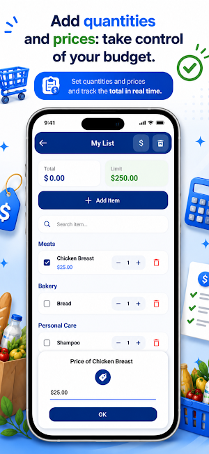 Shopping and Task Lists Screenshot 2