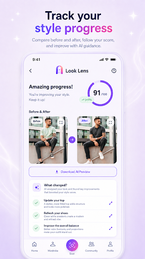 Look Lens: AI Stylist & Scan Screenshot 2