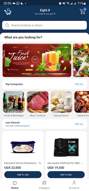 Eight To 8: Nearby Shopping Screenshot 0