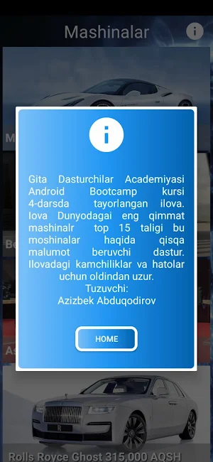 Info app Screenshot 2