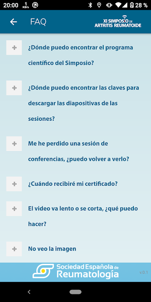XI Simposio SER Screenshot 3