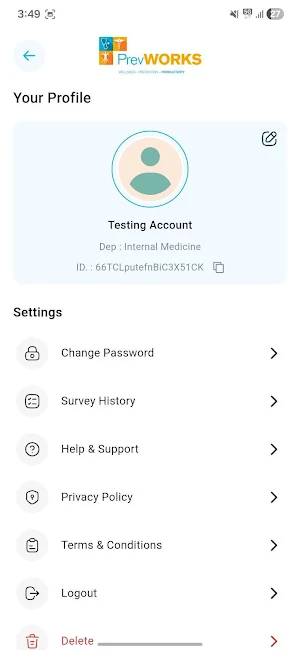 PrevWORKS™ Screenshot 3