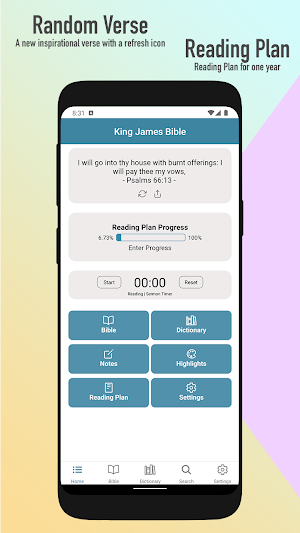 KJV Bible - King James Version Screenshot 0