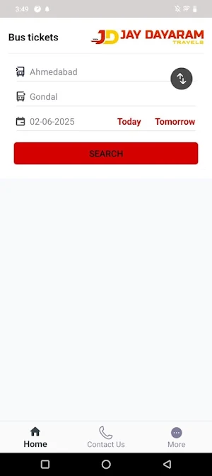 Jay Dayaram Travels Screenshot 0