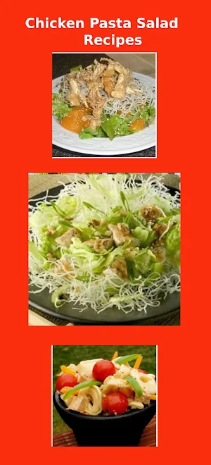 Chicken Pasta Salad Recipes Screenshot 2