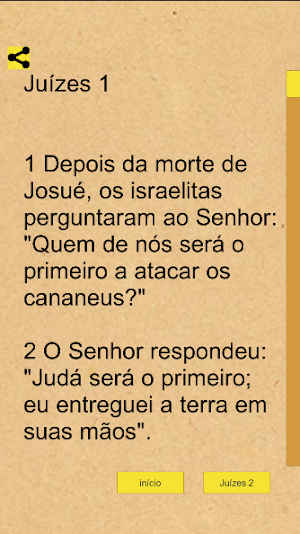 Juízes Bíblicos Screenshot 0