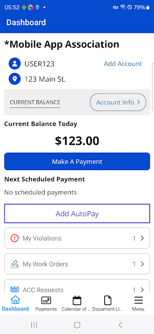 Park Lake Property Management Screenshot 1