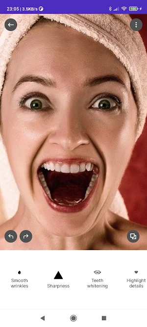Face editing retouch Facefact Screenshot 3
