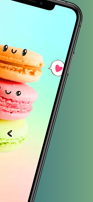 Cute Food wallpaper 4K Screenshot 1
